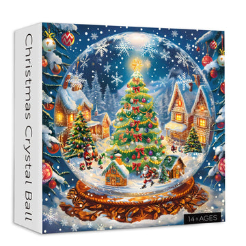 Bola de cristal de Navidad rompecabezas Puzzle 1000 piezas